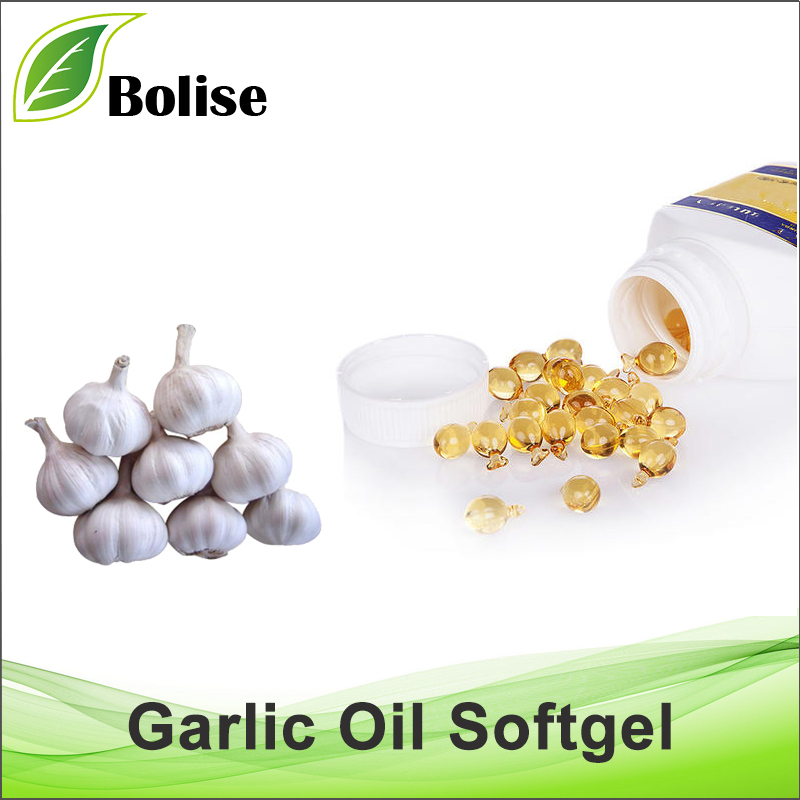 Natural Garlic Oil Softgel Lower Blood Sugar